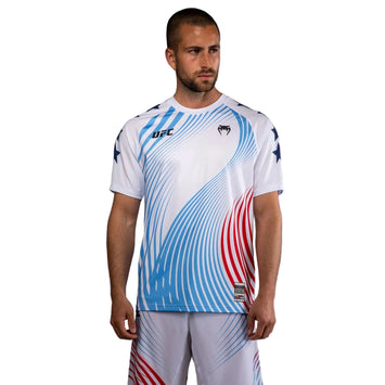 Venum X UFC Officiële Freedom 250 Venum Authentic Fight Night Shirt Wit
