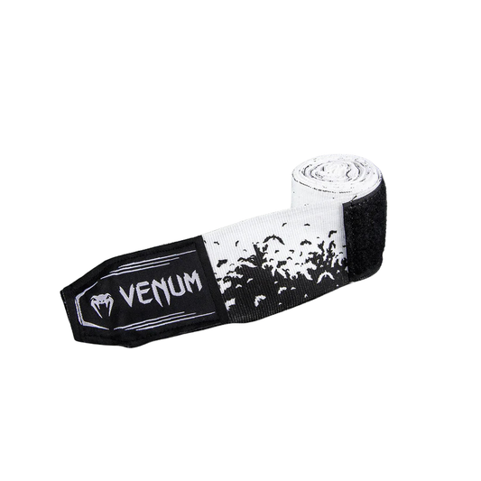 Venum Bandage Bats Night Zwart/Wit Per paar 4M