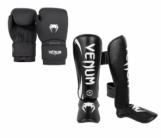 Venum Kickboks set Contender 1.5 - Challenger Zwart/Wit
