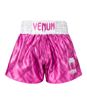 Venum Kickboksshort Contender XT Muay Thai Candy Roze/Wit