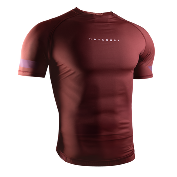 Hayabusa Rashguard Core Short Sleeve Rood