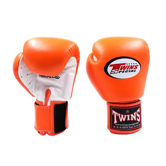 Twins Bokshandschoenen BGVL 3 AIR Wit/Oranje