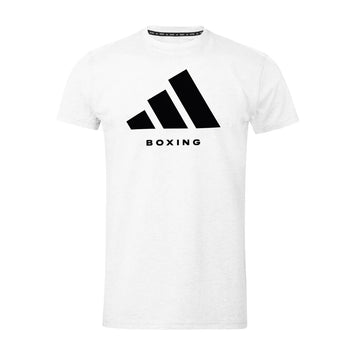Adidas Community T-Shirt Boxing Wit/Zwart
