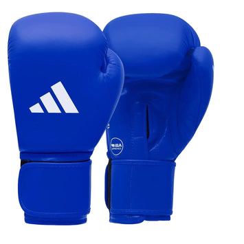 Adidas Bokshandschoenen Velcro IBA Blauw