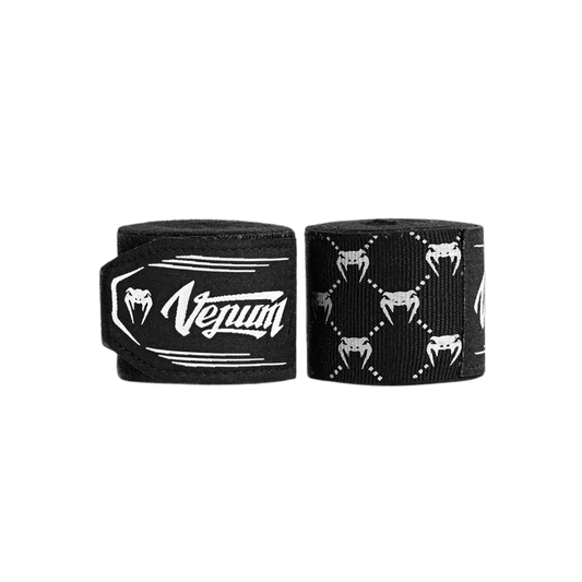 Venum Bandage Monogram Zwart/Wit 4 meter