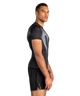 Venum Rashguard No Gi Short Sleeve Zwart/Zilver Grijs