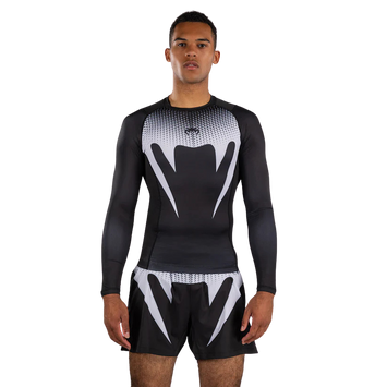 Venum Rashguard No Gi Long Sleeve Zwart/Wit