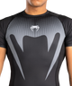 Venum Rashguard No Gi Short Sleeve Zwart/Zilver Grijs