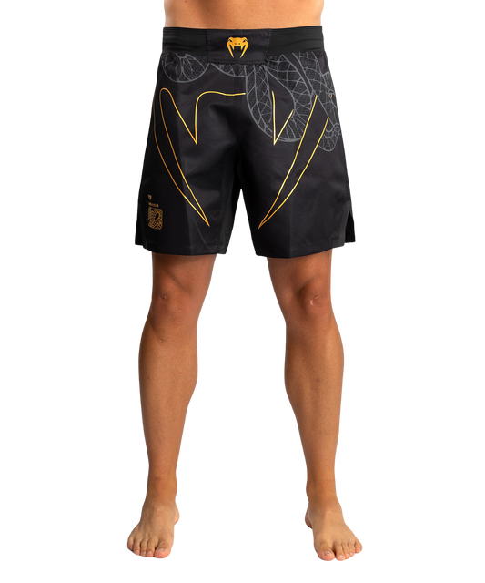 Venum Serpenti Fightshort Zwart/Zilver/Goud