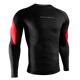 Hayabusa Men's Pro Ranked Rashguard Long Sleeve Black