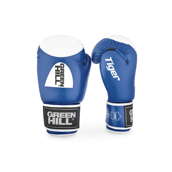 Green Hill Bokshandschoenen Tiger D-Logo Blauw Target
