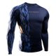 Hayabusa Rashguard Apex Long Sleeve Blauw