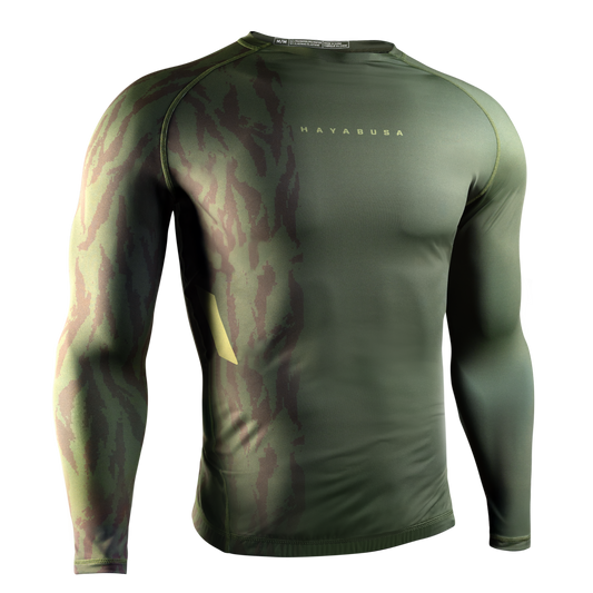 Hayabusa Rashguard Apex Long Sleeve Groen