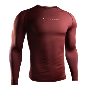 Hayabusa Rashguard Core Long Sleeve Rood