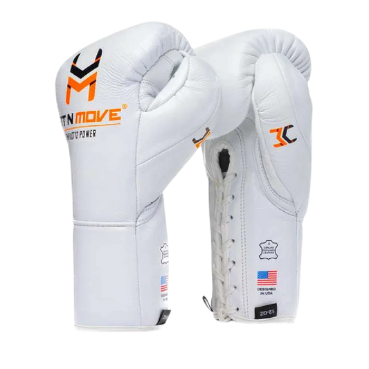 Hit N Move Zak en Conditie Bokshandschoenen Compact 12oz Wit