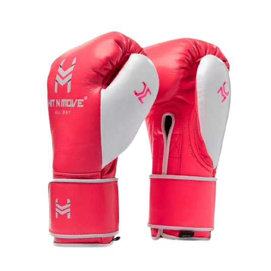 Hit N Move Bokshandschoenen All Day Pro-Grip Plus Roze/Wit