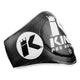 King Pro Boxing Belly Belt BP Zwart/Wit