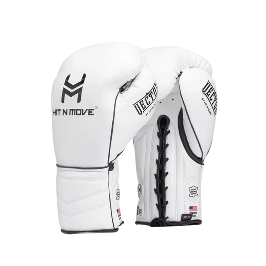 Hit N Move Bokshandschoenen Vector Wit