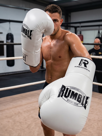 Rumble Bokshandschoenen Maxi Gloves Wit