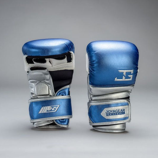 Joya Performance MMA Handschoen Blauw/Zilver