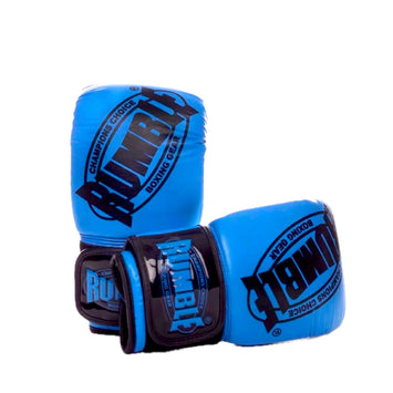 Zakhandschoen Mitt Rumble Leer Winner Blauw-Wit