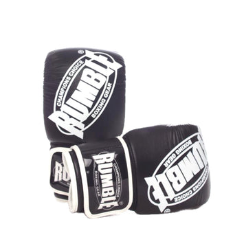Zakhandschoen Mitt Rumble Leer Winner Zwart-Wit