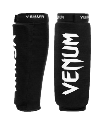 Scheenbeschermer Venum Kontact Black/Wit Zonder Voet