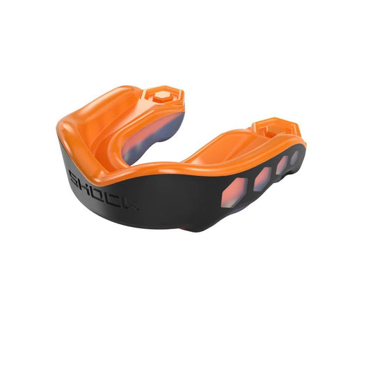 Shockdoctor Bitje Gel Max Zwart/Oranje