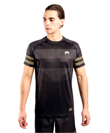 T-Shirt Venum CLUB 182 DRY TECH T-SHIRT - BLACK/GOLD