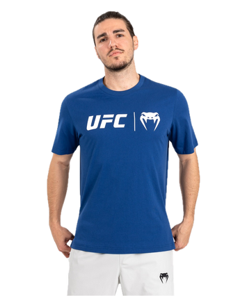 T-Shirt Venum UFC Classic Blauw/Wit