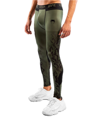 UFC VENUM AUTHENTIC FIGHT WEEK PERFORMANCE TIGHT VOOR HEREN - KAKI