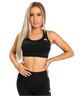 Venum Essentail Medium Impact Sport Bra Black