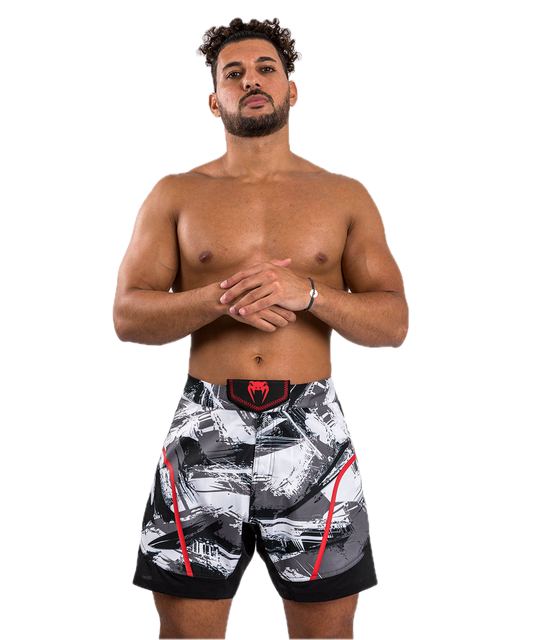 Venum Fightshort Electron 3.0 Grijs - Rood