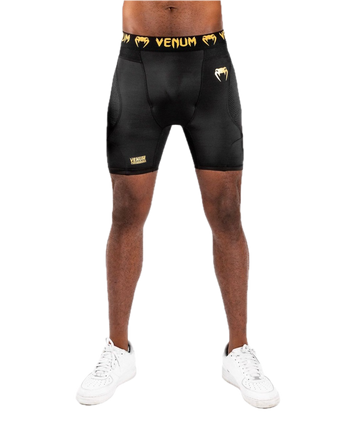 VENUM G-FIT COMPRESSIESHORT - ZWART/GOUD