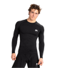 Venum Rashguard Contender Lange Mouw Zwart/Wit