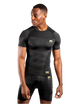 Venum Rashguard G-Fit Black/Gold Short Sleeves