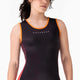 Hayabusa Woman's Surge Wrestling Singlet Black/Orange
