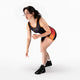 Hayabusa Woman's Surge Wrestling Singlet Black/Orange