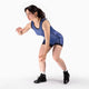 Hayabusa Woman's Surge Wrestling Singlet Reversible Red/Blue