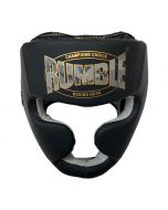 Hoofdbeschermer Rumble Junior Camo Black-Gold 