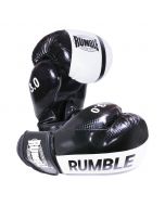 Bokshandschoen Rumble Ready PU 3.0 Zwart-Wit