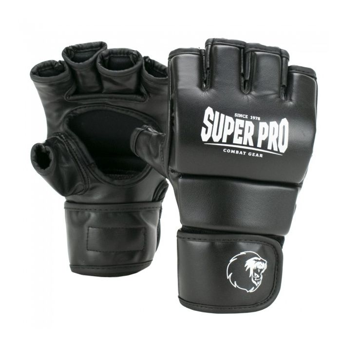 Bouwen Geladen mager Super Pro Combat Gear Brawler MMA Handschoenen Zwart/Wit