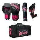 Rumble Kickboksset Camo Black-Pink + Sporttas