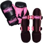 Rumble Kick-Thaiboksset Ready 2.0 zwart-roze