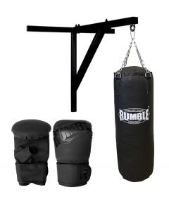Bokszakset Rumble 100cm Muurbeugel + Punch 2.0 