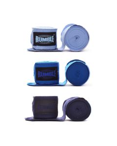 Bandage Boksen Rumble 3 Stuks - 4 Meter - Baby Blauw/Blauw/Navy