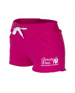 Women's New Jersey Sweat Shorts Pink Gorilla Wear