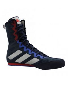 Adidas Boksschoenen Box-Hog 4 Zwart/Blauw/Rood