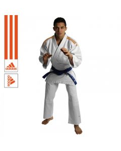 adidas Judopak J350 Club Wit/Oranje