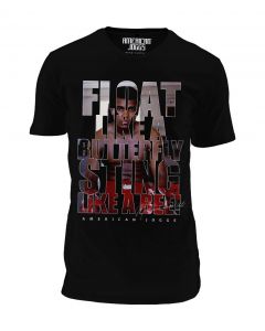 Muhammad Ali T-shirt Quote - BLACK